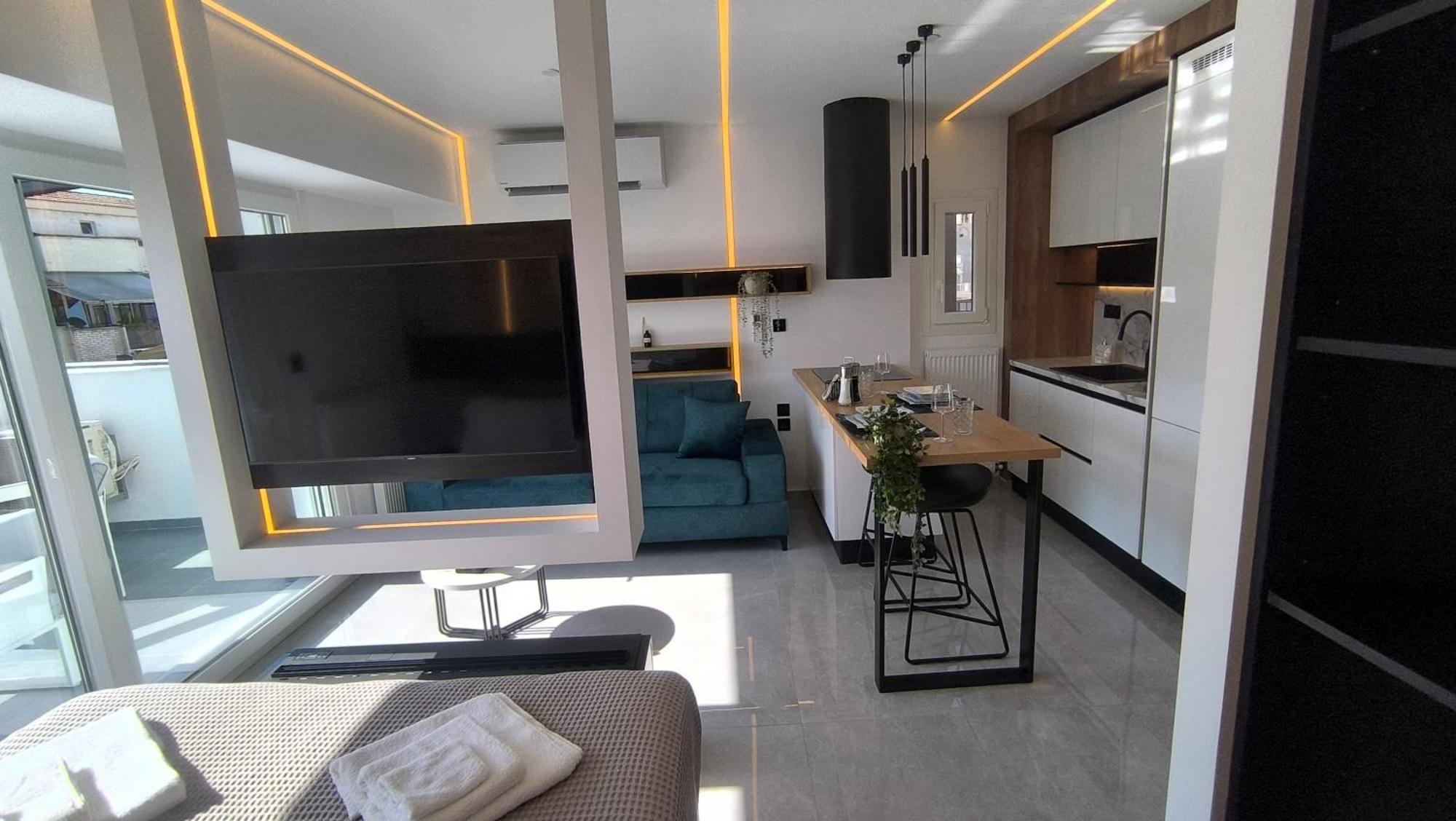 Larisa Absolute Suites, Sky View Smart Home Exterior foto