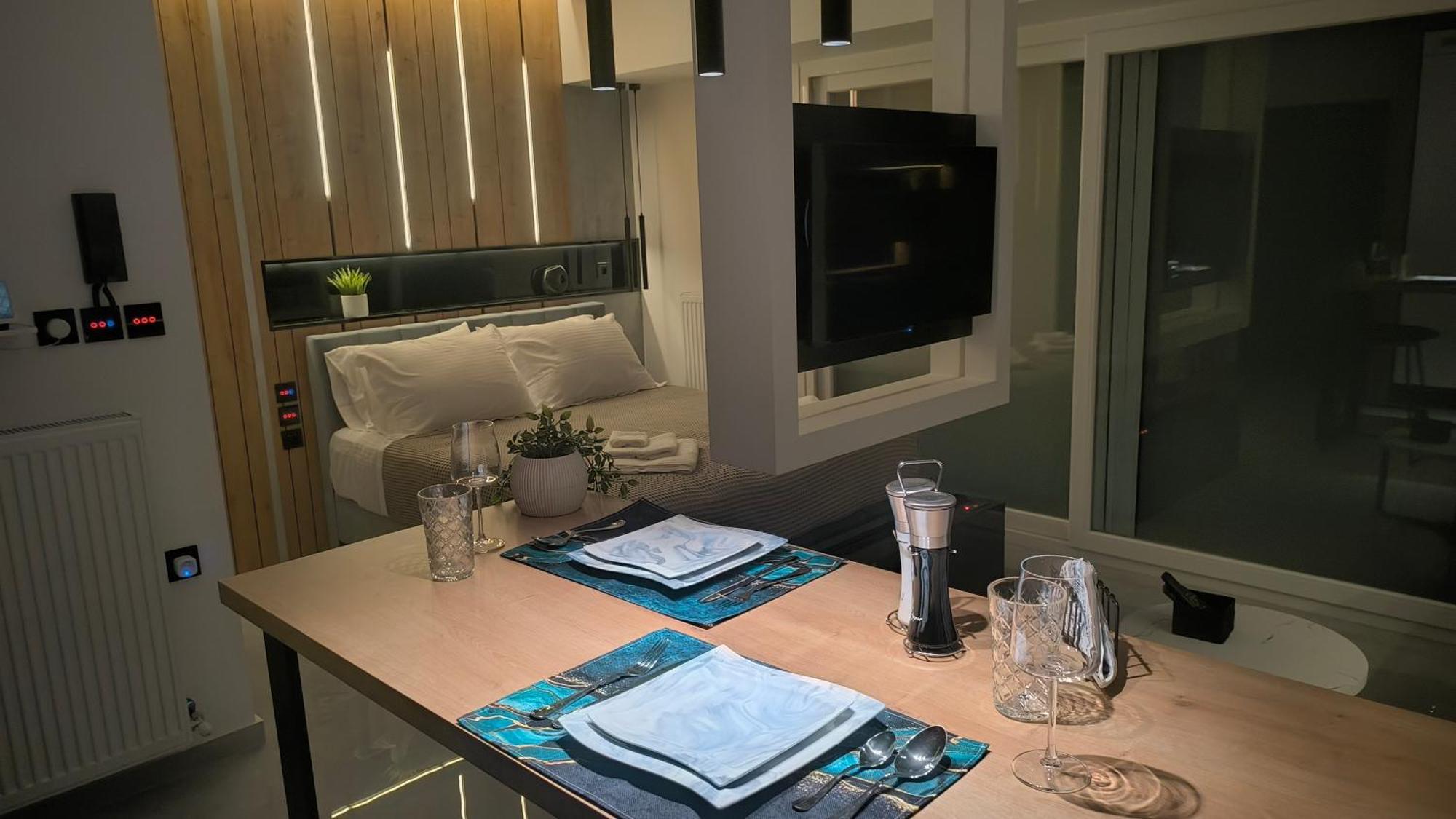 Larisa Absolute Suites, Sky View Smart Home Exterior foto